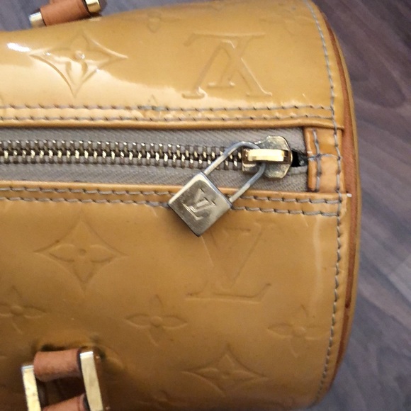 Authentic Louis Vuitton Bedford Bag Yellow Vernis Discounted from $700 - Picture 6 of 7